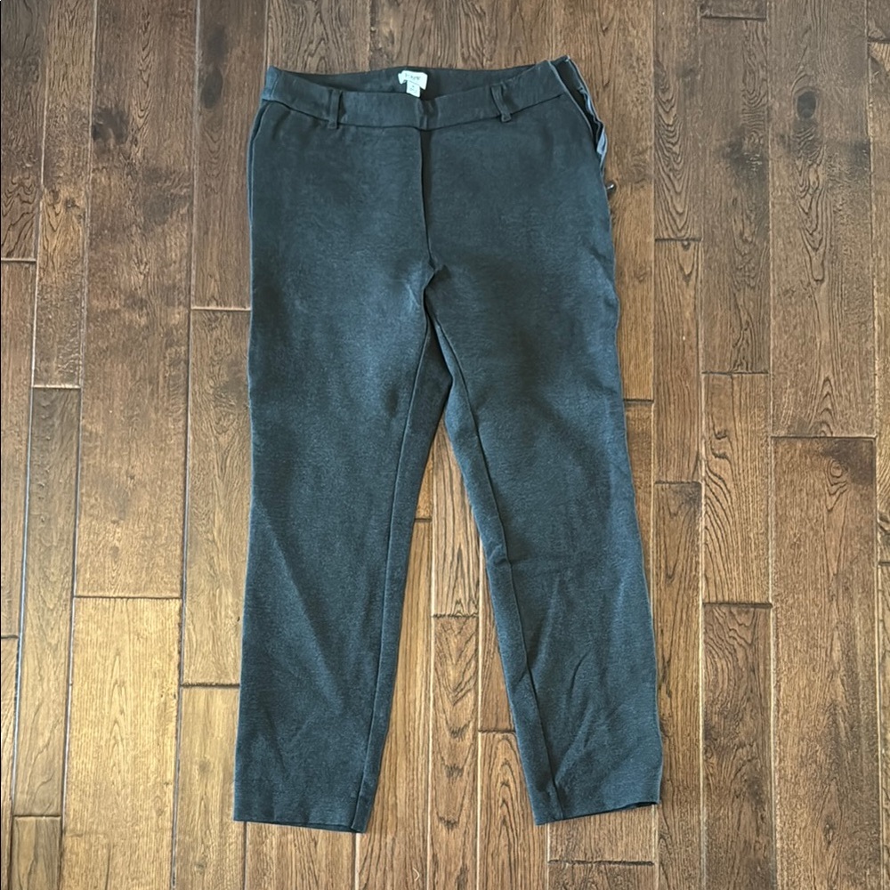 Women’s J Crew Side Zip Gray Pants